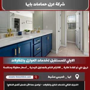 شركة عزل حمامات بابها