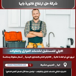 شركة حل ارتفاع فاتورة بابها
